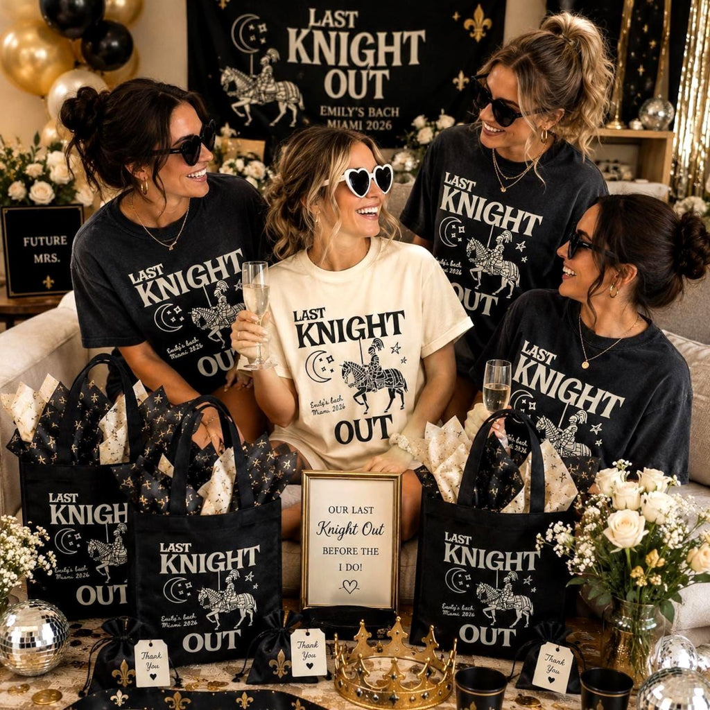 Personalized Last Knight Out Tote Bag Etsy image 2