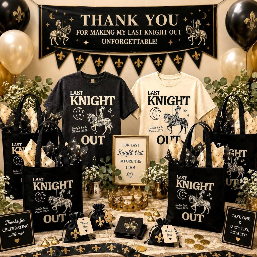 Personalized Last Knight Out Tote Bag Etsy image 3