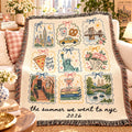 Personalized NYC woven blanket Etsy photo 1